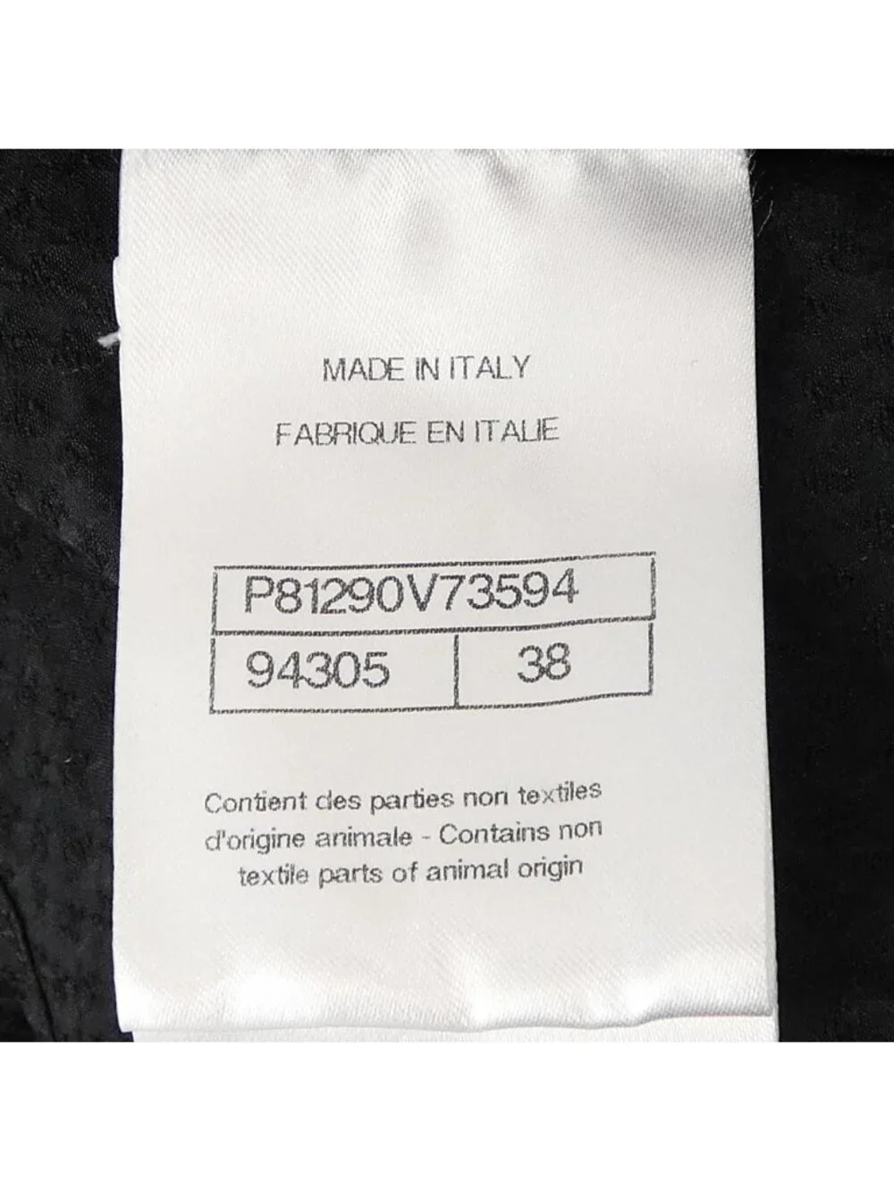 Chanel Shirt Black